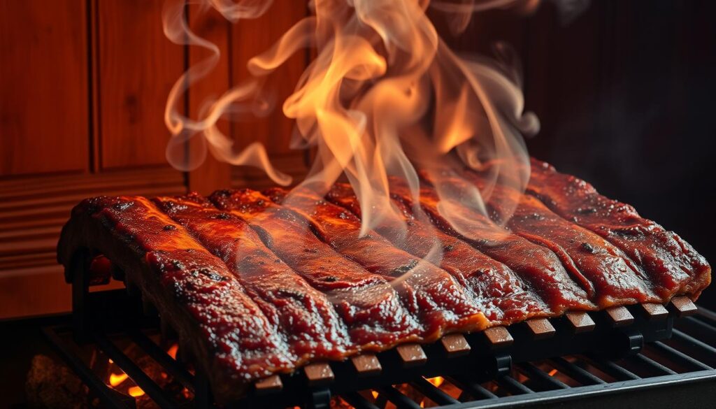 beef ribs smoking