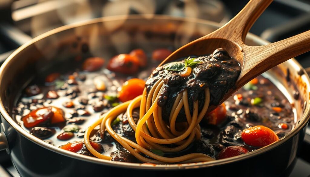 squid ink pasta sauce